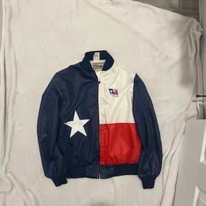 Walls Navy and Cream Bomber Jacket